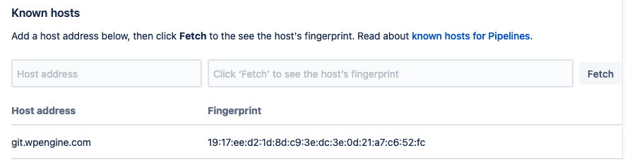 Fetch Hosts