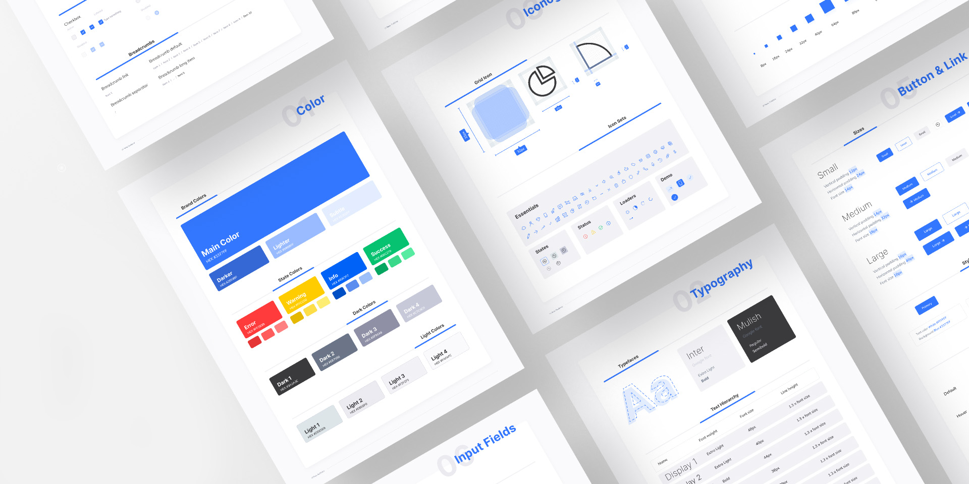 Fourth Step: Design a high-fidelity style guide